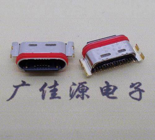 德阳防水沉板usb type-c16p母座连接器