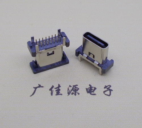 德阳立式插板type-c16p母座长H=8.8mm