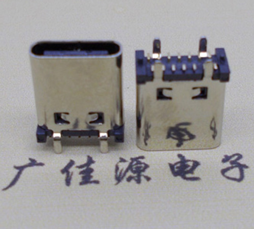 德阳立式贴板type-c14p母座长10.0mm