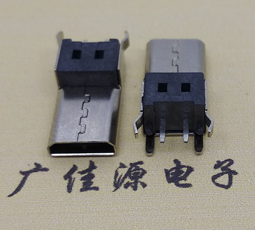 Micro usb2pin母座 