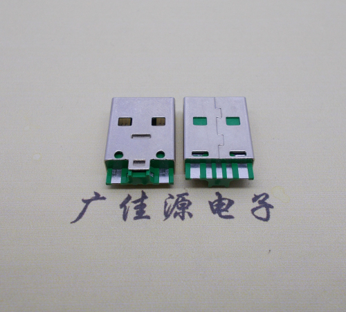 德阳usb5a公头.5p焊线带ic.大电流oppo闪充