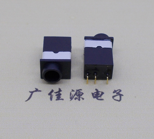 德阳PJ-2030防水耳机插座 铜材质铜针2.5/3.5音频插口