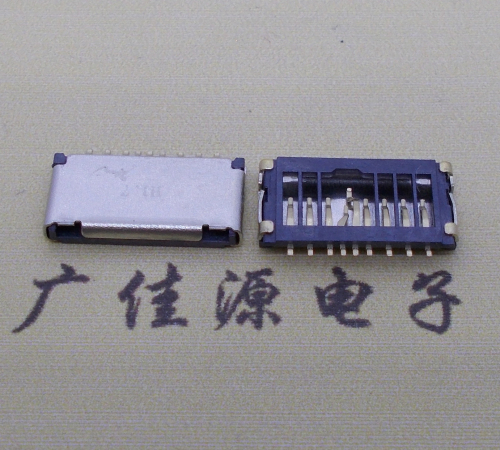 德阳 TF短体卡座 卡槽1.5侧PIN针micro检测卡座厂家直销