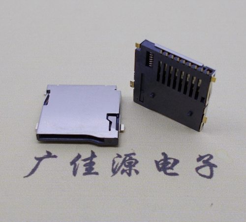 德阳TF PUSH 外焊(全金)9pin带弹卡座